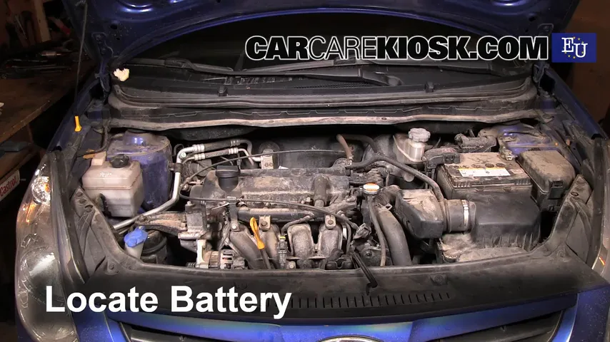 2009 Hyundai i20 Classic 1.2L 4 Cyl. Battery